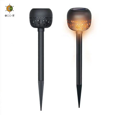 Luzes de via solar ao ar livre