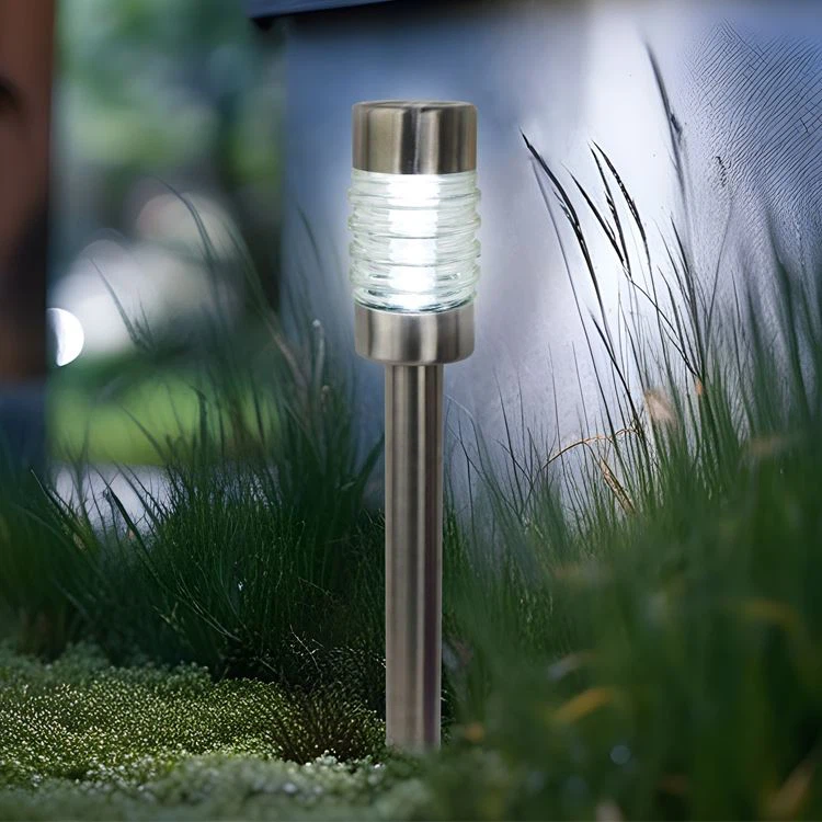 Luzes de estaca solar de vidro